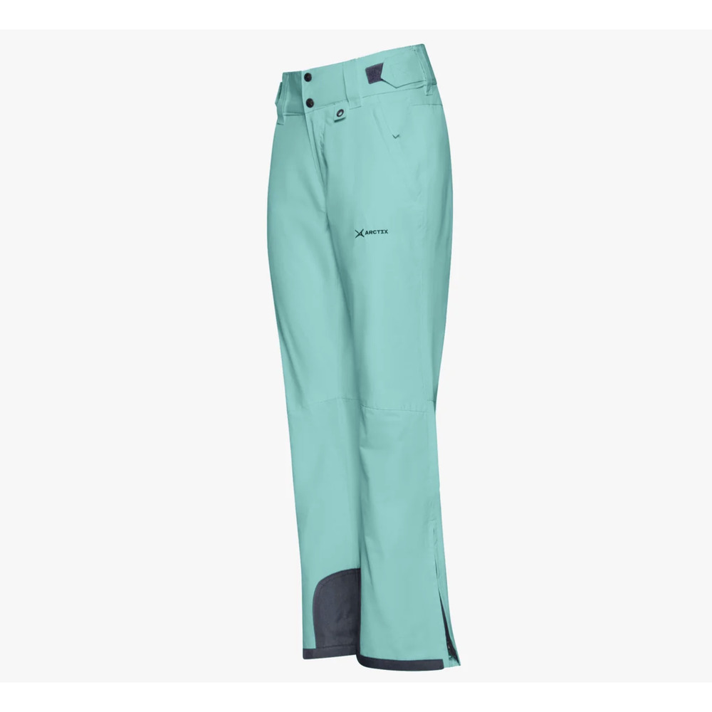 Arctix Women's Insulated Snow Pants SMALL (4-6) Long Tall 33" Inseam, Jade Green - Picture 5 of 11
